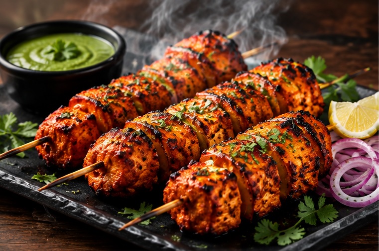 Tandoori Chaap : the one everyone photographs before they eat!

